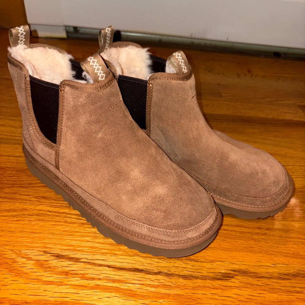 UGG Kids Brown Suede Boots